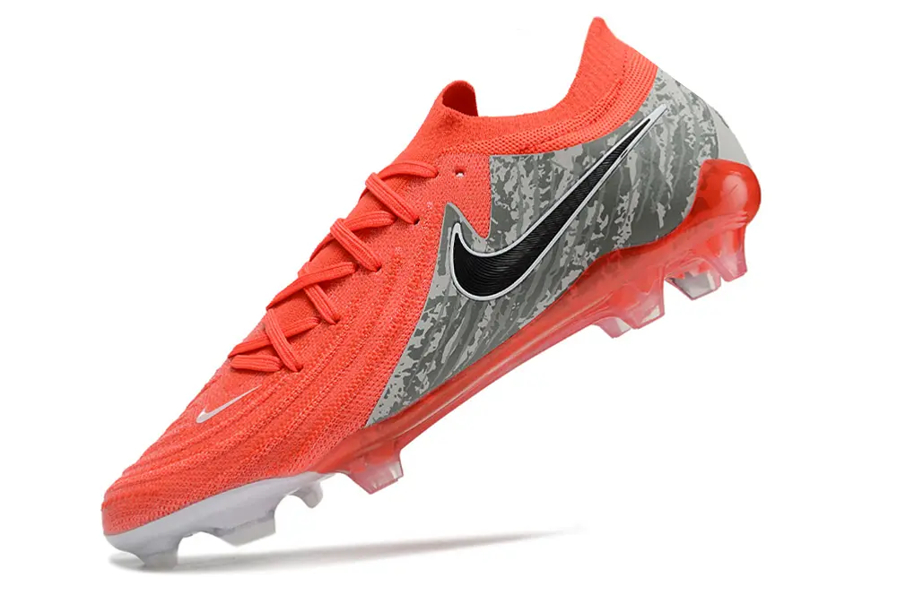 Nike Phantom GX 2 Elite FG - Red/Bright Coral/Gray Camouflage