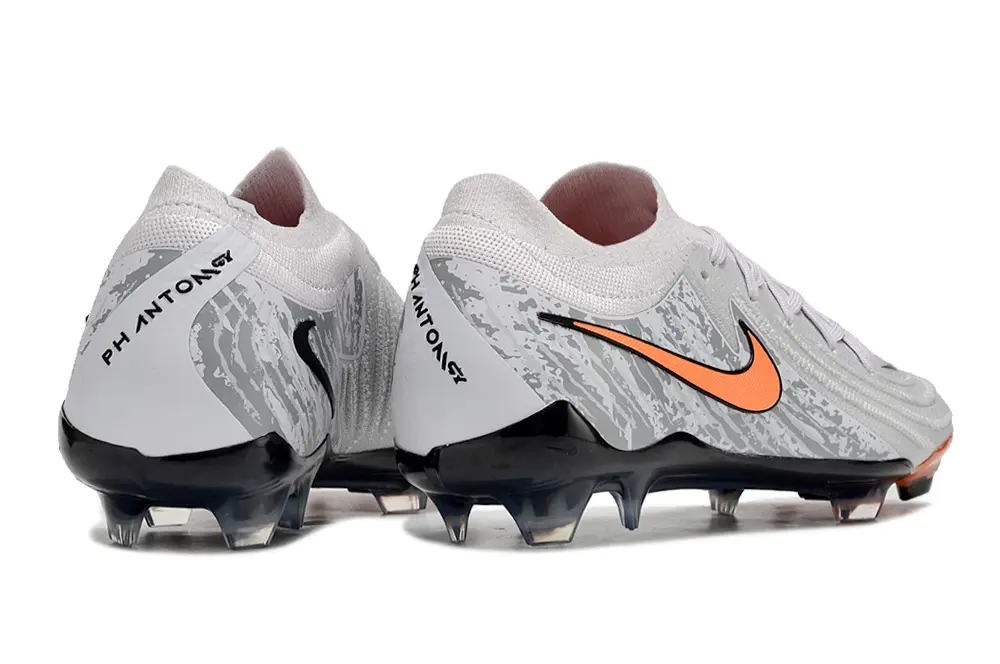 Nike Phantom GX 2 Elite FG - Grey/Sunset Orange/Navy Blue