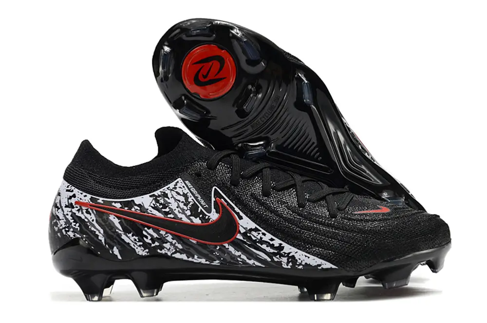 Nike Phantom GX 2 Elite FG - Black/Red Lightning/White Storm