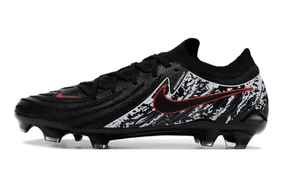 Nike Phantom GX 2 Elite FG - Black/Red Lightning/White Storm