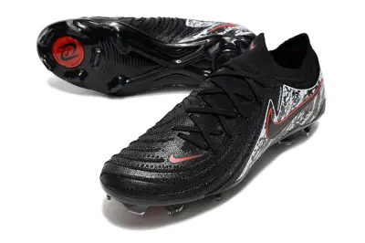 Nike Phantom GX 2 Elite FG - Black/Red Lightning/White Storm