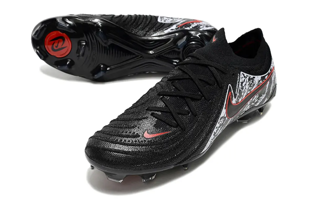 Nike Phantom GX 2 Elite FG - Black/Red Lightning/White Storm