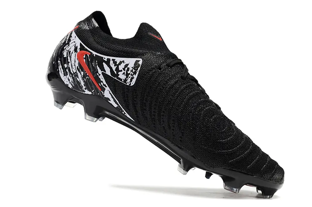 Nike Phantom GX 2 Elite FG - Black/Crimson Red/Silver White
