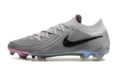 Nike Phantom GX 2 Elite FG - Gray/Steel Gray/Rainbow Reflective