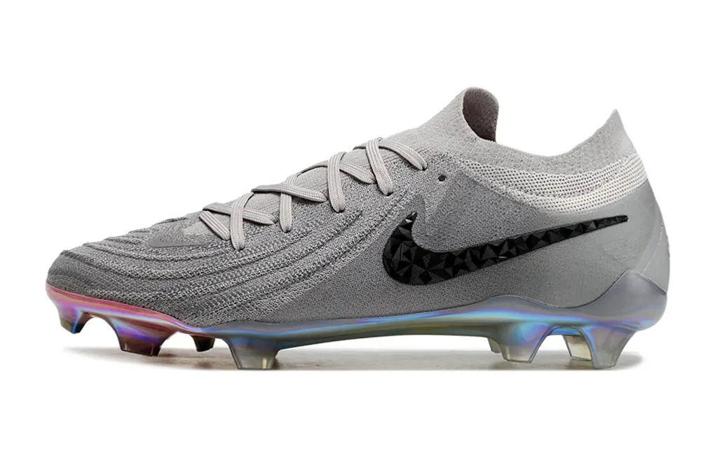 Nike Phantom GX 2 Elite FG - Gray/Steel Gray/Rainbow Reflective