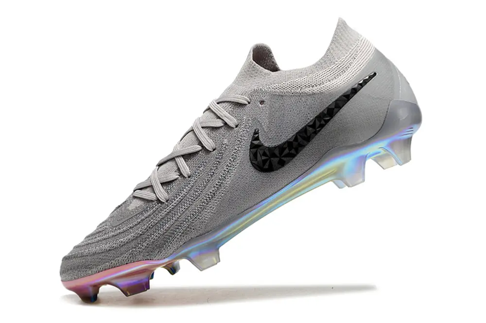 Nike Phantom GX 2 Elite FG - Gray/Steel Gray/Rainbow Reflective