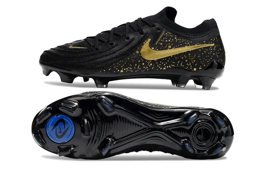 Nike Phantom GX 2 Elite FG - Black/Metallic Gold/Black