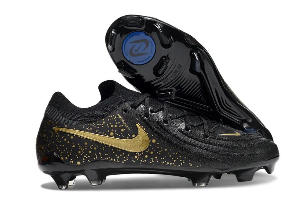 Nike Phantom GX 2 Elite FG - Black/Metallic Gold/Black