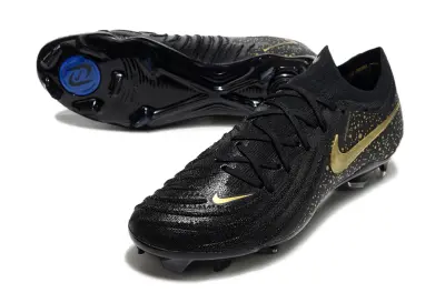 Nike Phantom GX 2 Elite FG - Black/Metallic Gold/Black