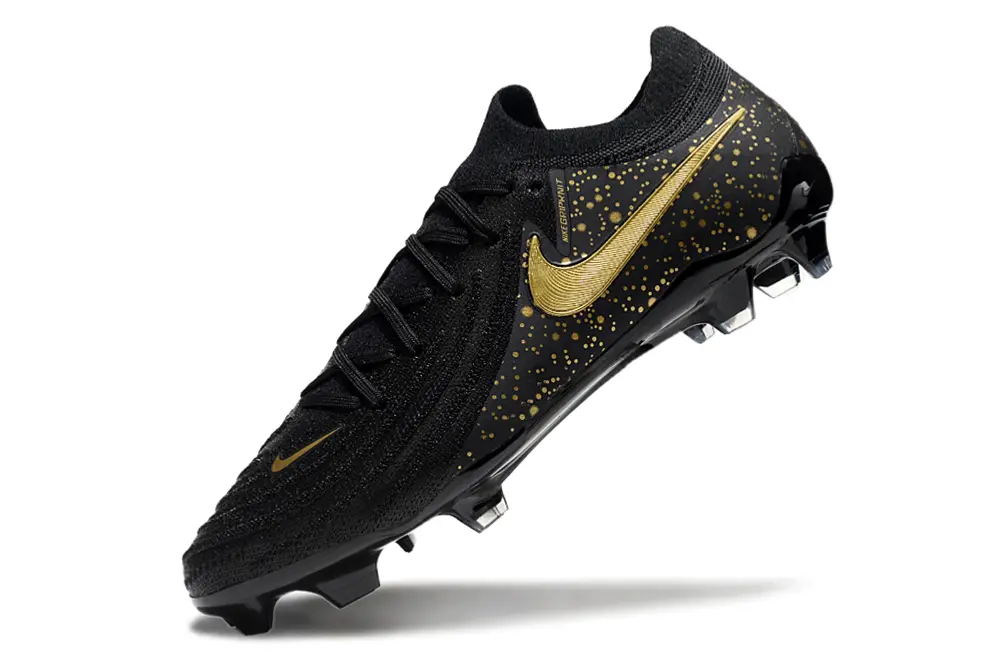 Nike Phantom GX 2 Elite FG - Black/Metallic Gold/Black
