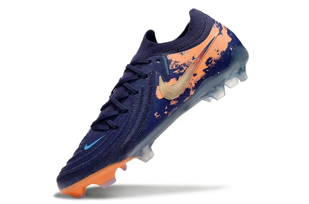 Nike Phantom GX 2 Elite FG - Navy/Vibrant Orange/Metallic Gold