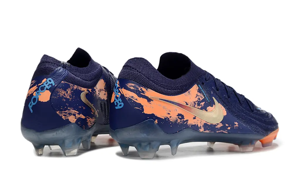 Nike Phantom GX 2 Elite FG - Navy/Vibrant Orange/Metallic Gold