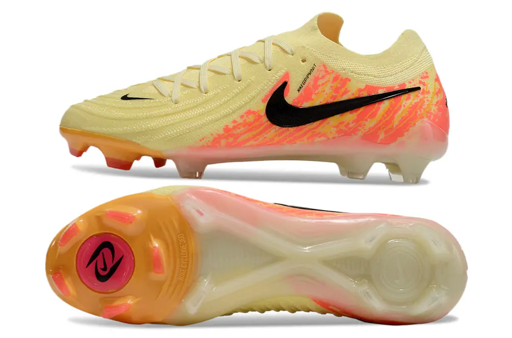 Nike Phantom GX 2 Elite FG - Yellow/Sunrise Orange/Neon Pink