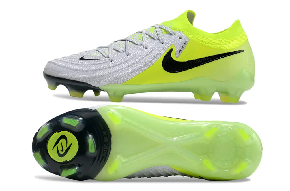 Nike Phantom GX 2 Elite FG - Silver/Vibrant Yellow/Black
