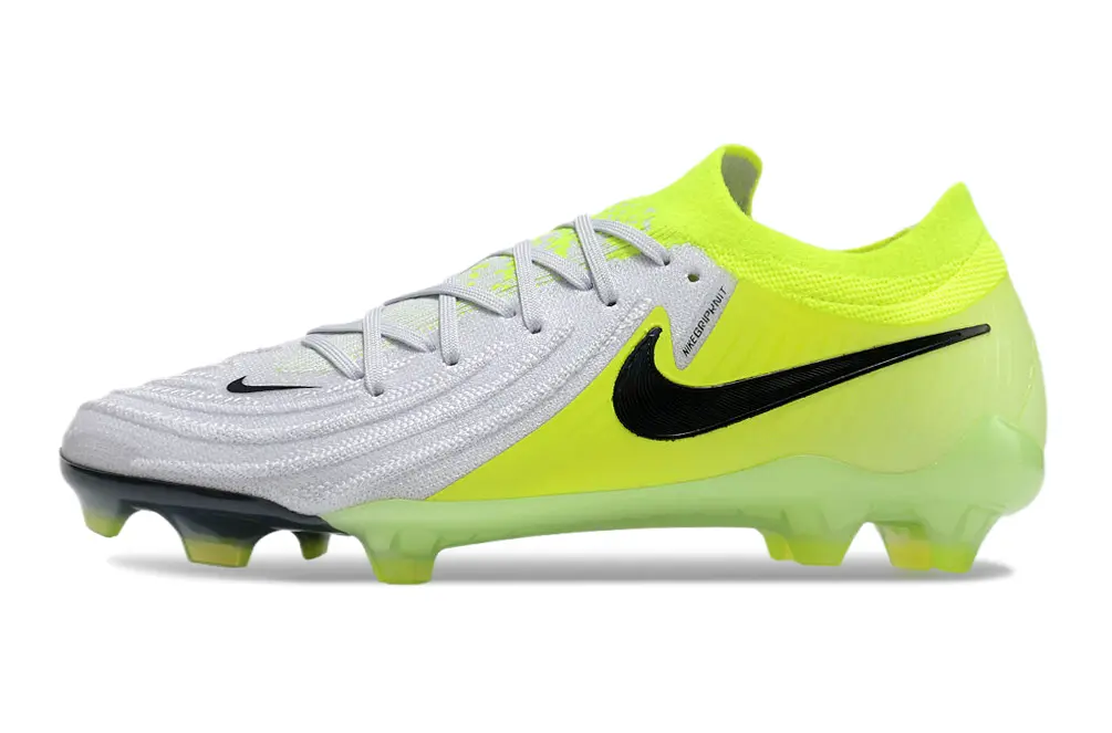Nike Phantom GX 2 Elite FG - Silver/Vibrant Yellow/Black