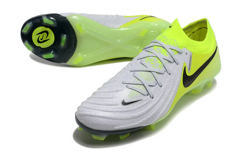 Nike Phantom GX 2 Elite FG - Silver/Vibrant Yellow/Black