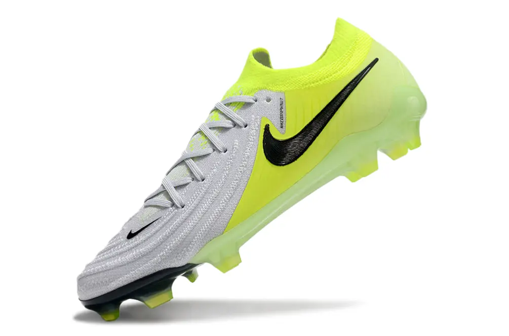 Nike Phantom GX 2 Elite FG - Silver/Vibrant Yellow/Black