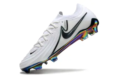 Nike Phantom GX 2 Elite FG - White/Iridescent Blue/Iridescent Green