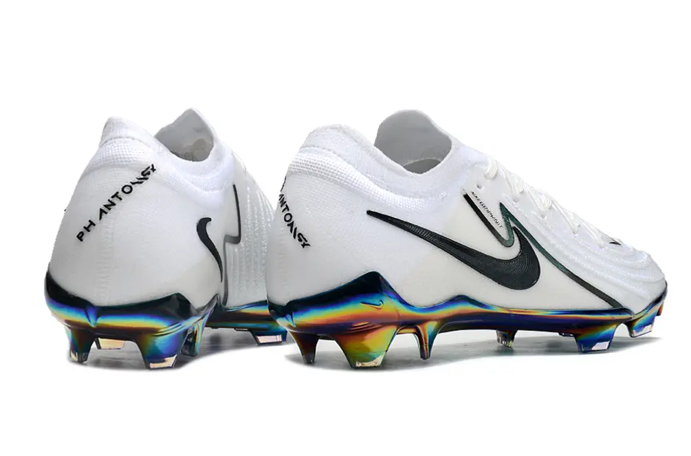 Nike Phantom GX 2 Elite FG - White/Iridescent Blue/Iridescent Green