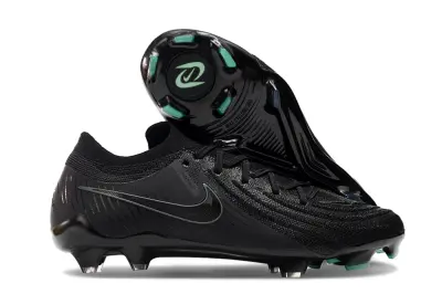 Nike Phantom GX 2 Elite FG - Black/Midnight Black/Neon Green