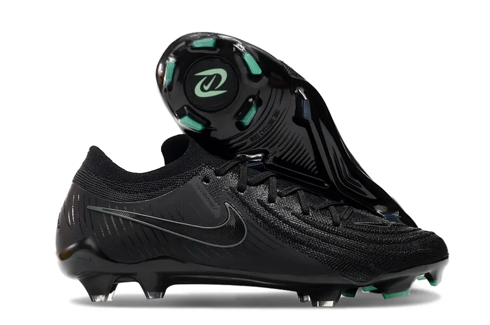 Nike Phantom GX 2 Elite FG - Black/Midnight Black/Neon Green