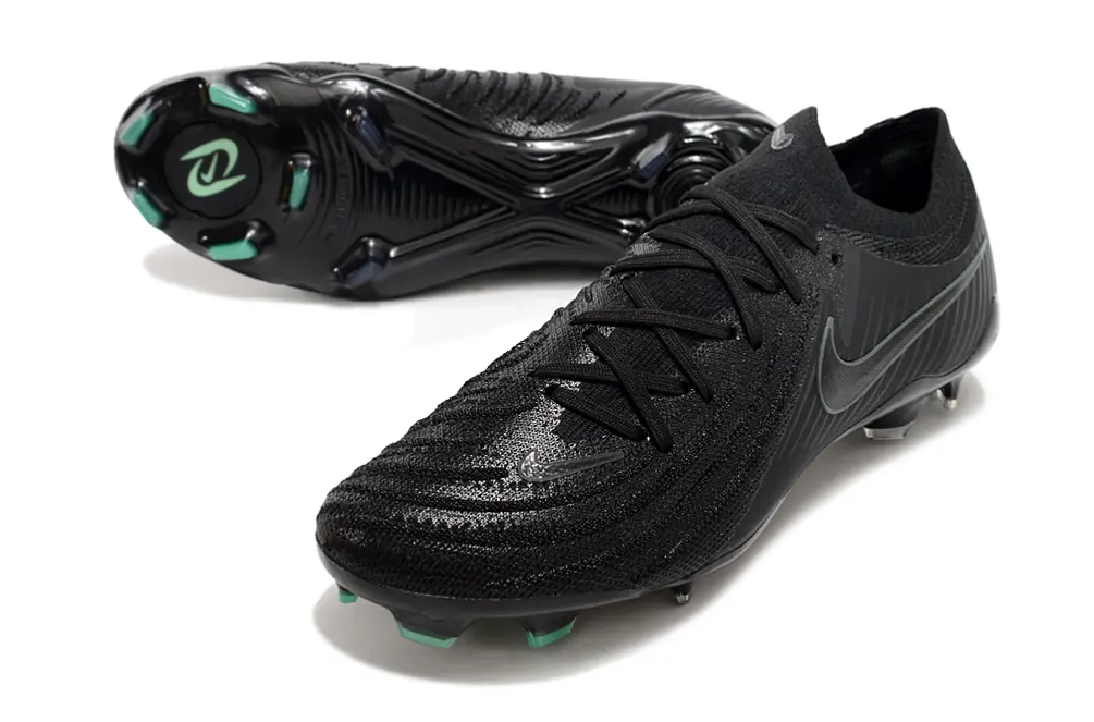 Nike Phantom GX 2 Elite FG - Black/Midnight Black/Neon Green