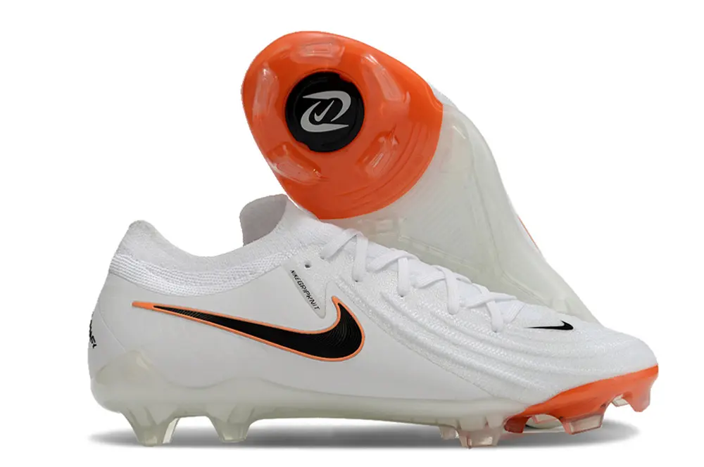 Nike Phantom GX 2 Elite FG - White/Bright Orange/Black
