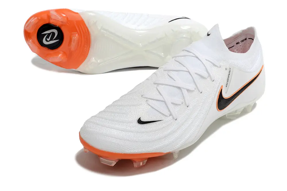 Nike Phantom GX 2 Elite FG - White/Bright Orange/Black