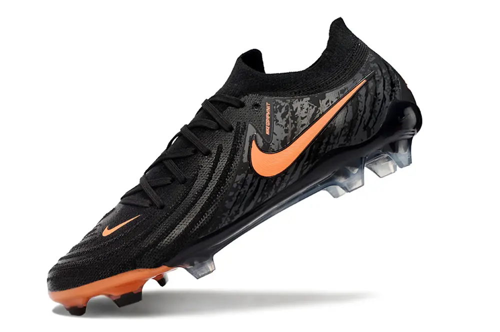 Nike Phantom GX 2 Elite FG - Black/Bright Orange/Charcoal Grey