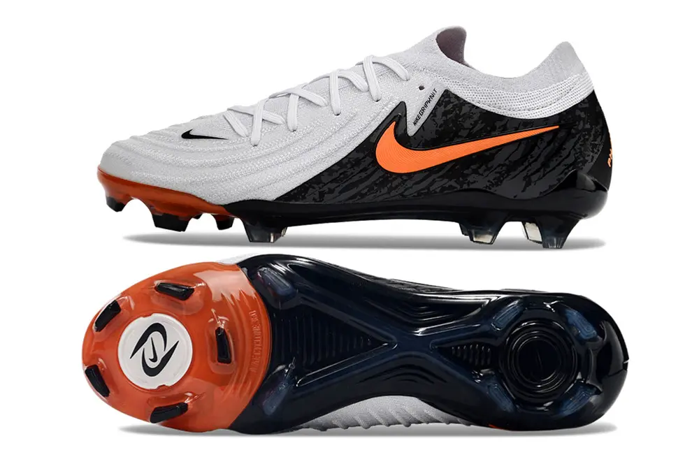 Nike Phantom GX 2 Elite FG - White/Black/Orange