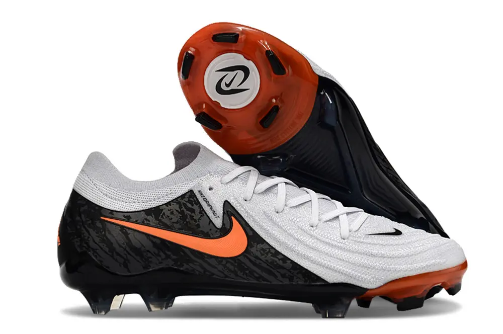 Nike Phantom GX 2 Elite FG - White/Black/Orange