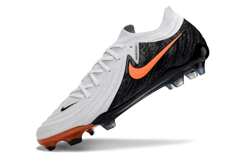 Nike Phantom GX 2 Elite FG - White/Black/Orange