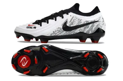 Nike Phantom GX 2 Elite FG - White/Bold Black/Fiery Red