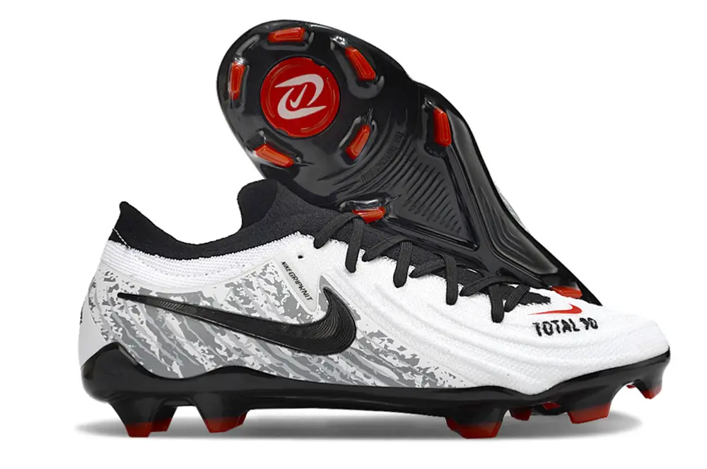 Nike Phantom GX 2 Elite FG - White/Bold Black/Fiery Red