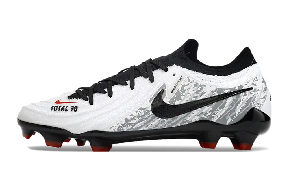 Nike Phantom GX 2 Elite FG - White/Bold Black/Fiery Red