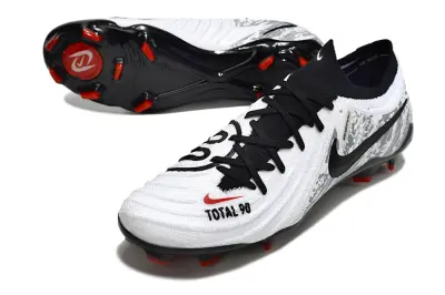 Nike Phantom GX 2 Elite FG - White/Bold Black/Fiery Red