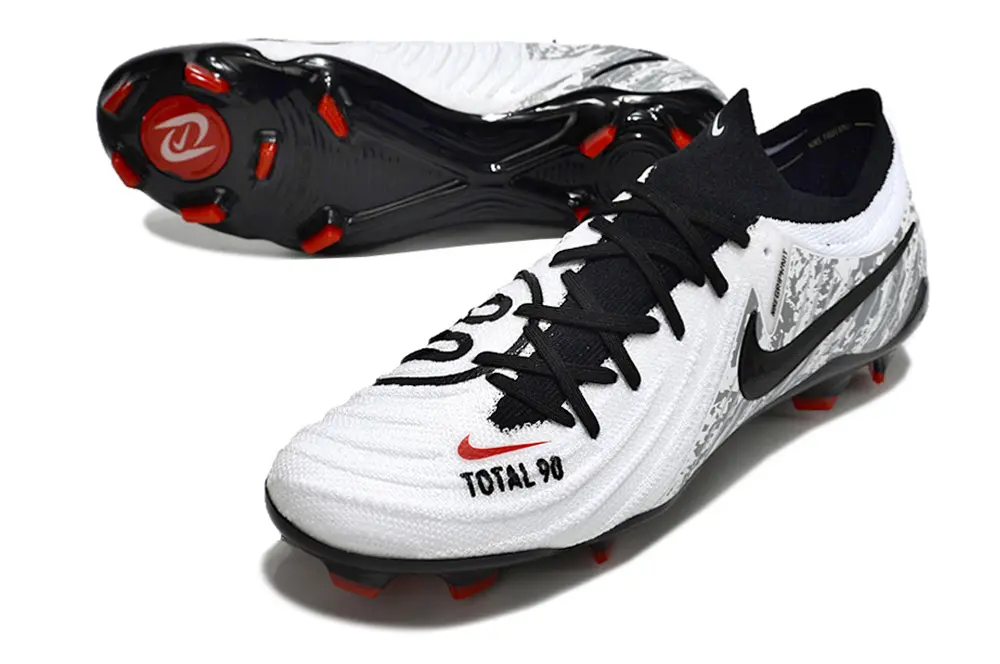 Nike Phantom GX 2 Elite FG - White/Bold Black/Fiery Red
