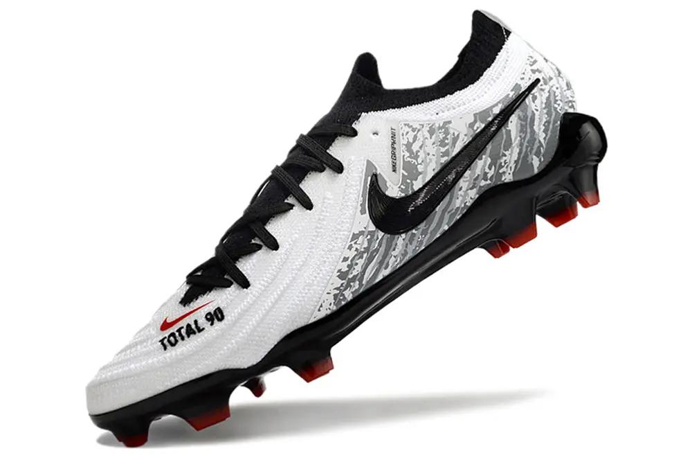 Nike Phantom GX 2 Elite FG - White/Bold Black/Fiery Red