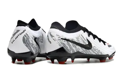 Nike Phantom GX 2 Elite FG - White/Bold Black/Fiery Red