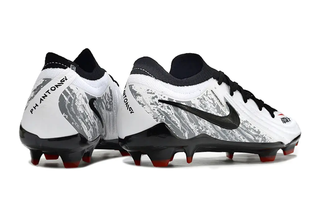 Nike Phantom GX 2 Elite FG - White/Bold Black/Fiery Red