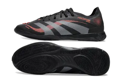 Adidas Predator 25 Elite IC - Black/Charcoal Grey/Fiery Red