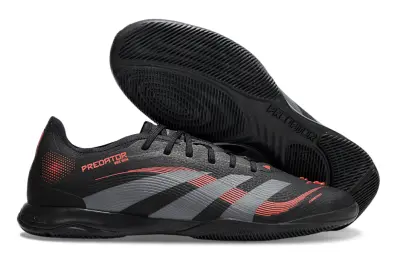 Adidas Predator 25 Elite IC - Black/Charcoal Grey/Fiery Red