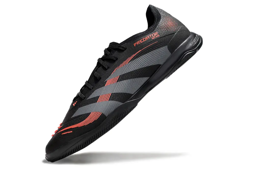 Adidas Predator 25 Elite IC - Black/Charcoal Grey/Fiery Red