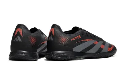 Adidas Predator 25 Elite IC - Black/Charcoal Grey/Fiery Red