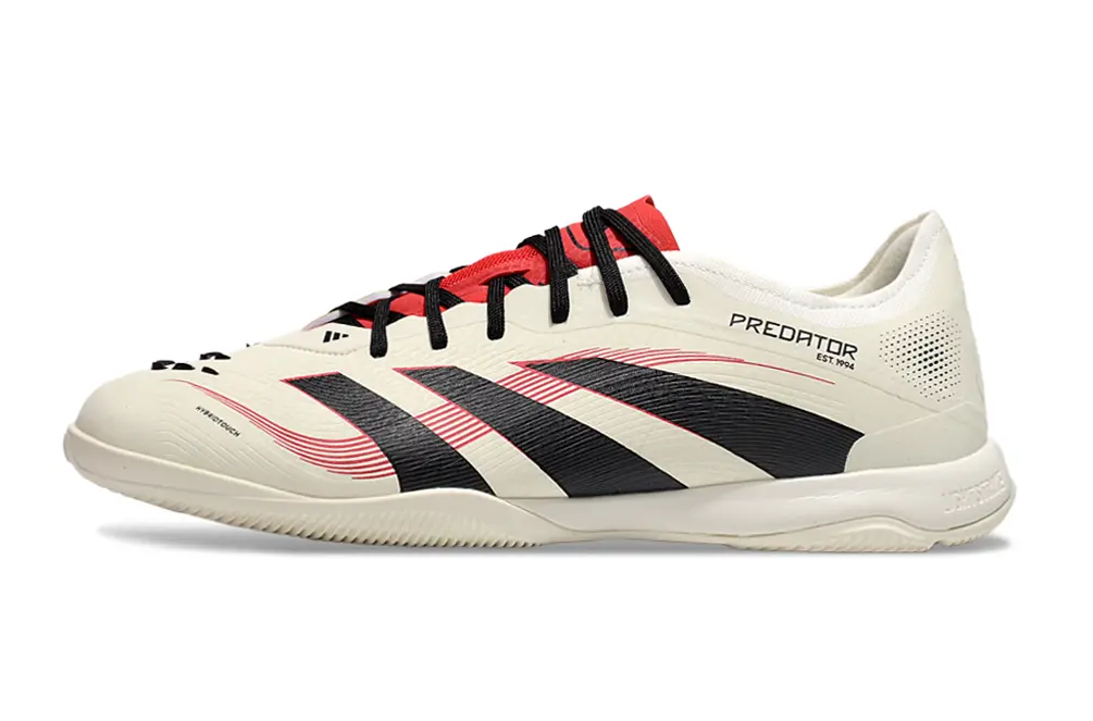 Adidas Predator 25 Elite IC - White/Crimson Red/Black