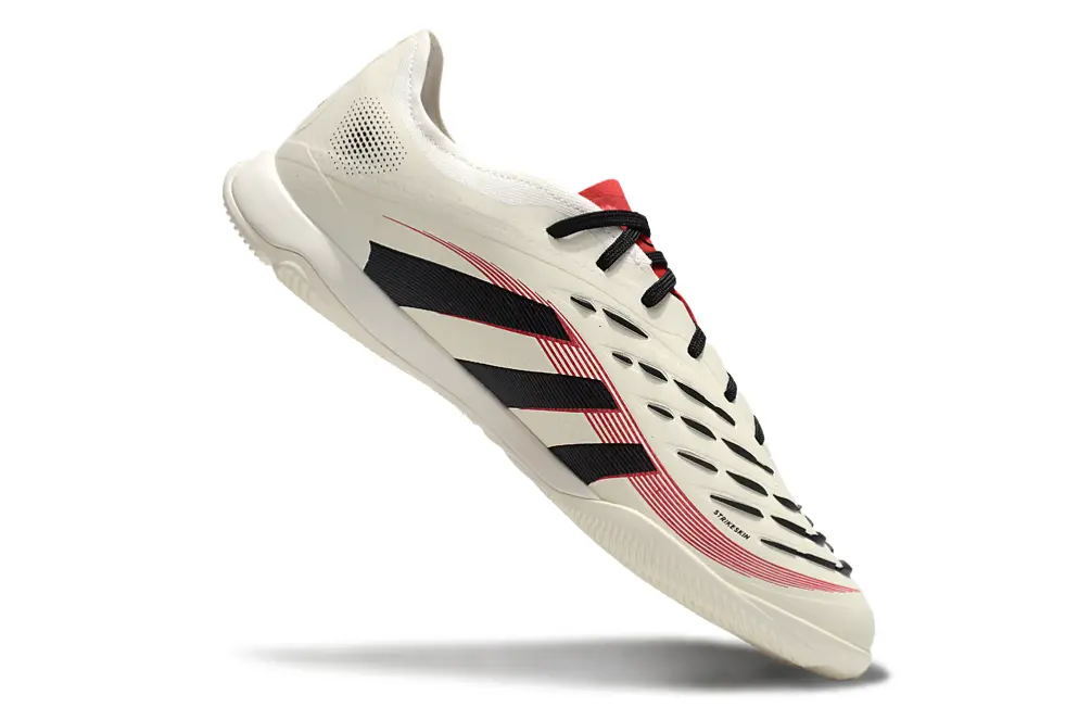 Adidas Predator 25 Elite IC - White/Crimson Red/Black