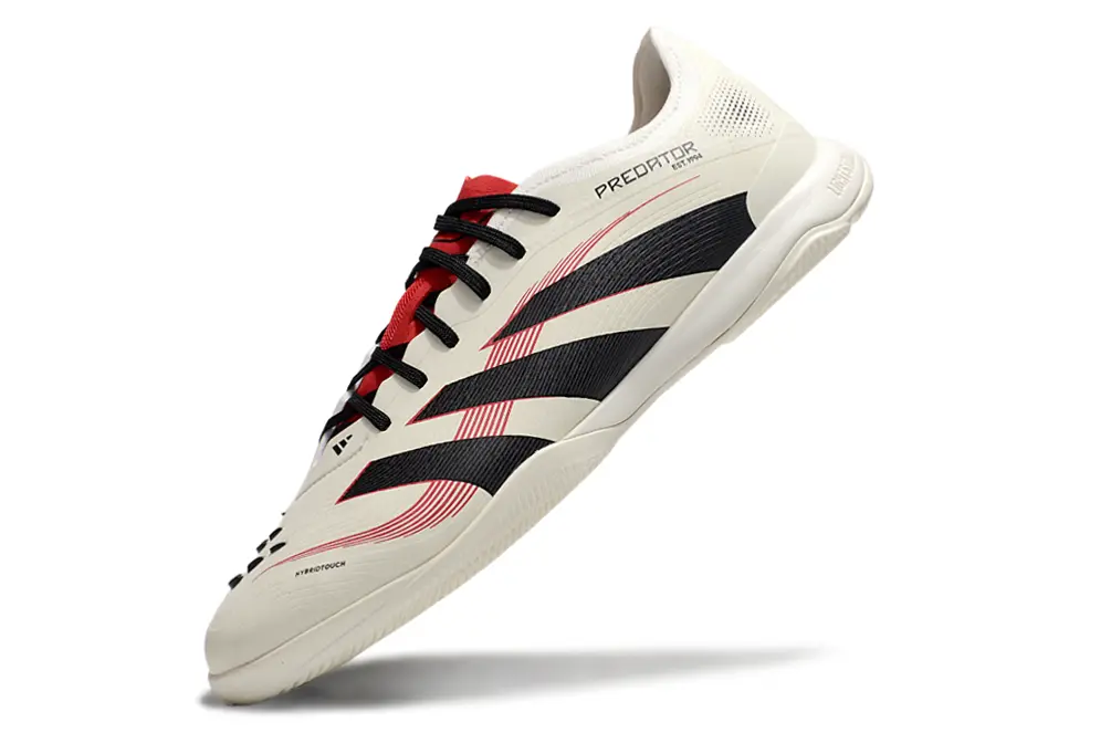 Adidas Predator 25 Elite IC - White/Crimson Red/Black