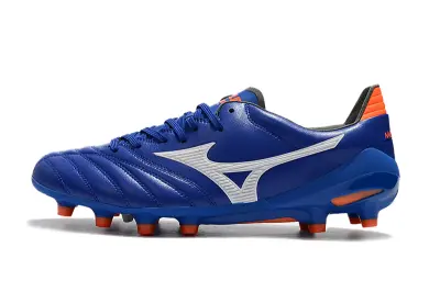 Mizuno Morelia Neo 2 FG - Blue/Electric Blue/Fiery Orange