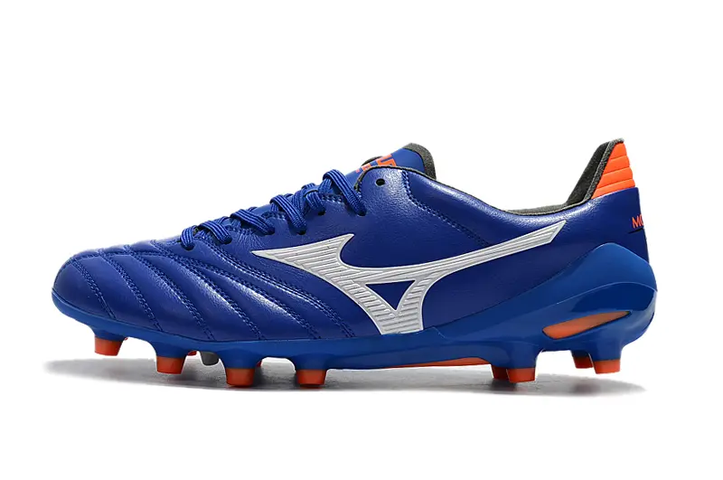 Mizuno Morelia Neo 2 FG - Blue/Electric Blue/Fiery Orange