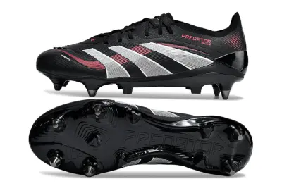 Adidas Predator 25 Elite SG - Black/Electric Red/White